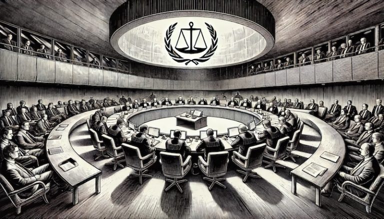 réunion de la Cour pénale internationale