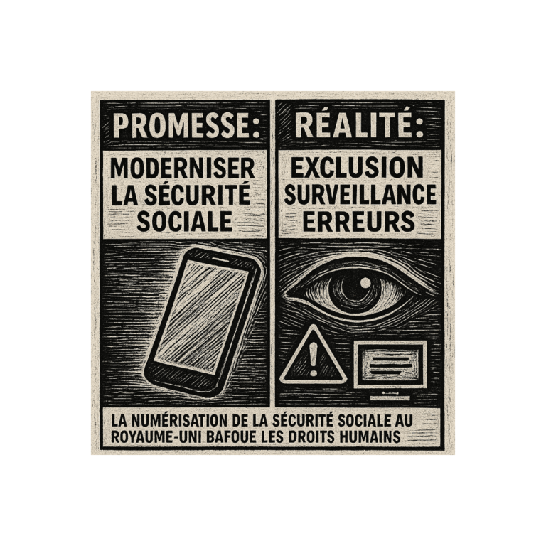 la numérisation de la sécurité sociale au Royaume-Uni bafoue les droits humains